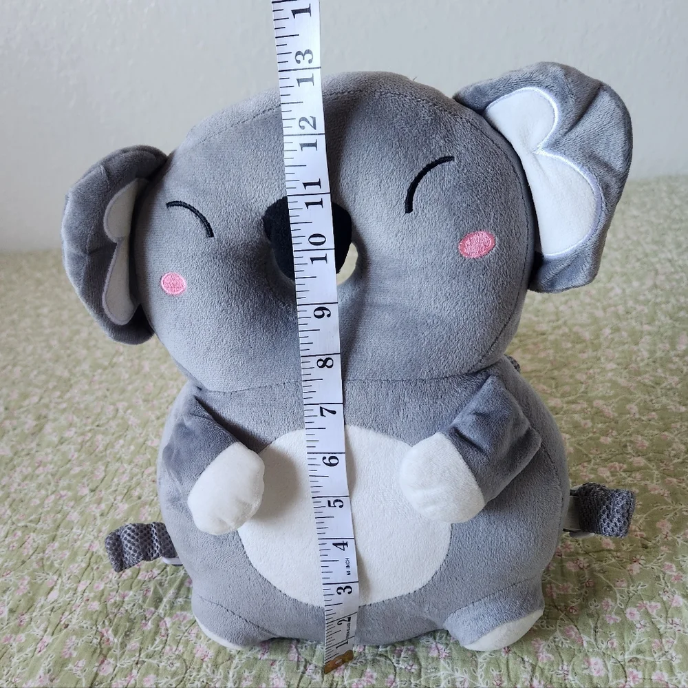 baby bump protect backpack Charming Gray Koala Plush  for Kids Girls/Boy's